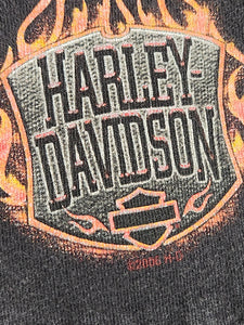 Vintage Harley Davidson Flame Eagle T-Shirt Sz. 3XL