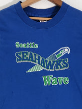 Vintage Seattle Seahawks Wave T-Shirt Sz. Youth L