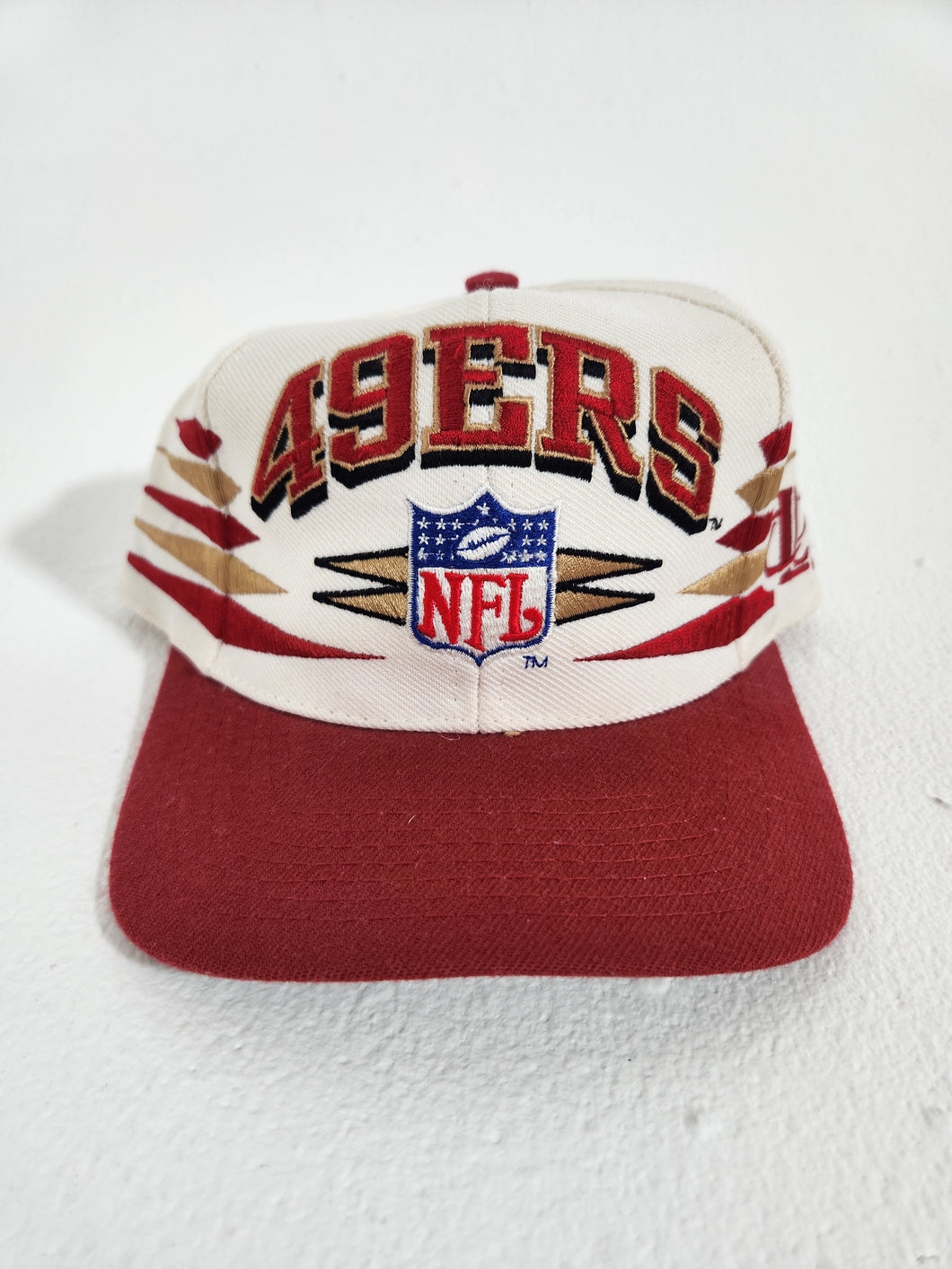 Vintage San Francisco 49ers Diamond Cut Logo Athletic Snapback Hat