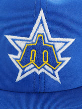 Vintage 1980's Seattle Mariners Blue Snapback Hat Sz. M/L