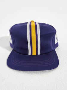 Vintage 1980s Vikings Helmet DS SnapBack Hat