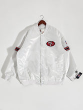 San Fransisco 49ers White Starter Bomber Jacket Sz. 4XL