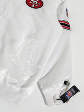 San Fransisco 49ers White Starter Bomber Jacket Sz. 4XL