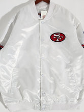 San Fransisco 49ers White Starter Bomber Jacket Sz. 4XL