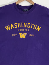 Vintage 1990s UW University of Washington Huskies Purple T-Shirt Sz. XL