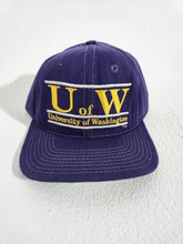 Vintage "U of W" UW Huskies Snapback