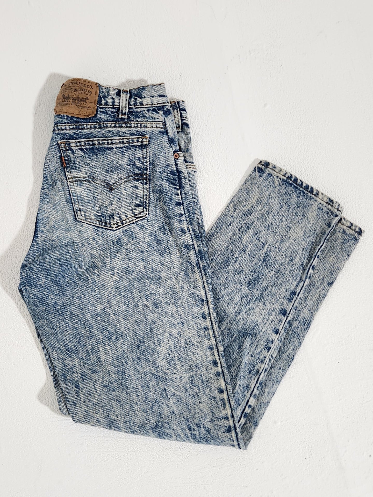 Vintage Levi Acid Wash Denim Pants Sz. 32 x 33.5”