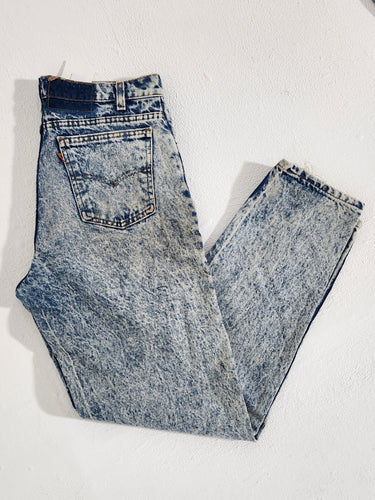 Vintage Levi Acid Wash Denim Pants Sz. 32 x 30”