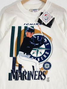 Vintage Y2K Seattle Mariners 'Ichiro' T-Shirt Sz. XL
