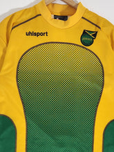 Jamaica Uhlsport Yellow Soccer Jersey Sz. XL