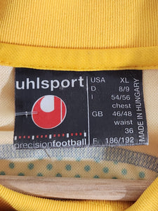 Jamaica Uhlsport Yellow Soccer Jersey Sz. XL