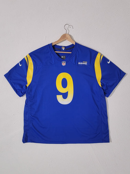 Los Angeles Rams Matthew Stafford #9 Football Jersey Sz. 3XL