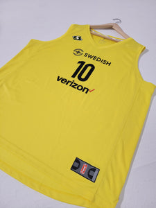 Seattle Storm Sue Bird #10 Fanatics Basketball Jersey Sz. 2XL