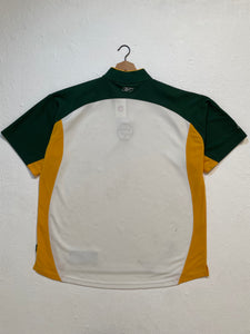 Vintage Y2k Seattle Supersonics Reebok Warm Up Shirt Sz. 3XL