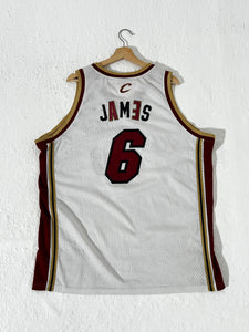 Custom StitchGod LeBron James Cleveland Cavaliers x Miami Heat Jersey Sz. XL