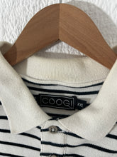 Y2K Coogie Striped Polo T Shirt Sz. 2XL
