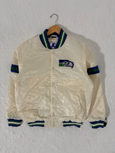 Seahawks White Starter Jacket