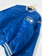 Seattle Seahawks Vintage Satin Jacket Size L