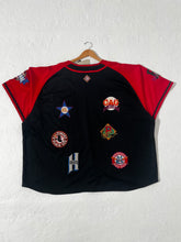 Vintage Negro League AOP Patches Buttoned Baseball Jersey Sz. 8XL