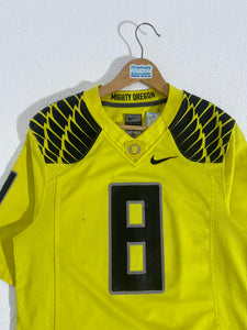 Neon University of Oregon Football Jersey #8 Sz. S