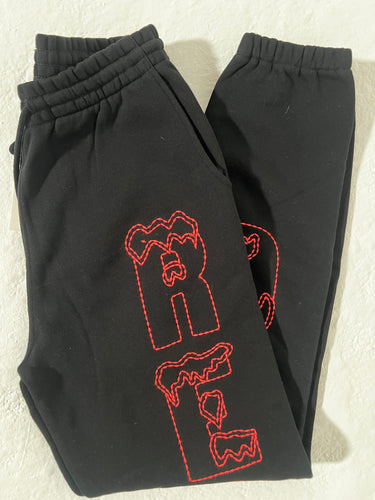 Snow Tops Ice Cream Black Sweats Pants NWT DEPT1