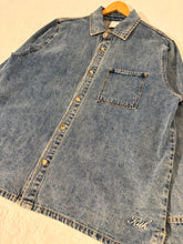 Kith Light Wash Denim Button Up Shirt Sz. 2XL