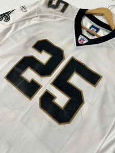 New Orleans Saints Reggie Bush #25 White Jersey Sz. XL