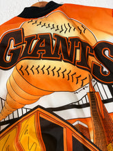 Vintage 1989 San Francisco Giants Chalkline Skyline Jacket Sz. L