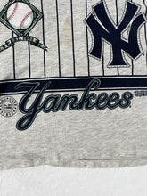 Vintage 1990 New York Yankees Long Gone Series AOP T-Shirt Sz. L