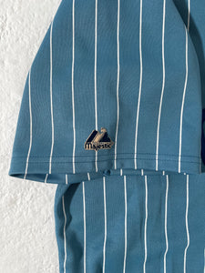 Vintage Chicago Cubs Cooperstown Blue Striped Jersey Sz. XL