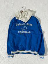 Detroit Lions Hooded Button Up Jacket Sz. M