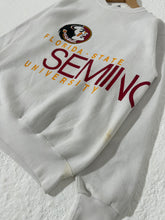 Vintage Florida State Seminoles Wrap Around White Crewneck Sz. M