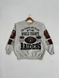 Vintage 1990’s Oakland Raiders World Champions Crewneck Sz. XL