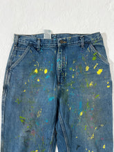 1/1 Carhartt Paint Splatter Jeans Size 36x32