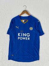 Jamie Vardy Puma Leicester City 2015-2016 Home Kit Size L