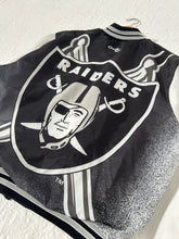 Vintage Oakland Raiders Satin Jacket Size L