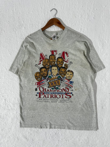 Vintage New England Patriots SuperBowl Champions 97’ T-Shirt Size XL