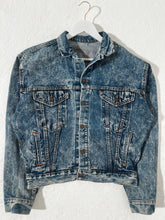 Vintage Levi's Acid Wash Jean Jacket Size M Dept1