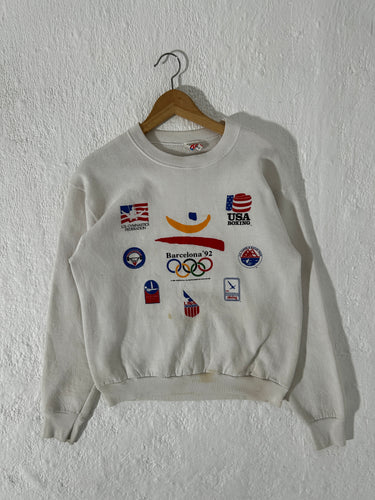 Vintage 1992 USA Olympics Barcelona Crewneck Sz. L