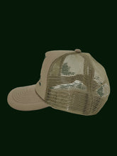 On the Block '24 Cream/Green Trucker Hat