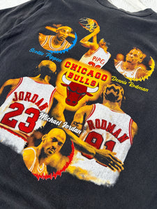 Chicago Bulls Jordan, Pippen, and Rodman T-Shirt Size XL