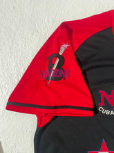 Vintage Negro League AOP Patches Buttoned Baseball Jersey Sz. 8XL