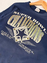 Dallas Cowboys Superbowl Crewneck Trench Sz XL