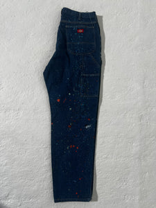 1/1 Dickies Paint Splatter Jeans Size 36x32