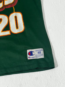 Vintage 1990's Seattle SuperSonics Gary Payton #20 Away Jersey Sz. 48