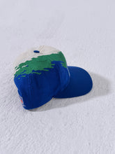 Vintage Seattle Seahawks Splash Snapback Hat