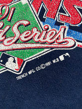 Vintage 1991 Minnesota Twins World Series Crewneck Sweater Sz. L