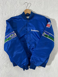 Vintage Seattle Seahawks Starter Bomber Jacket Size S