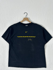 Y2k Lance Armstrong "I now have only good days and great days" Nike T-Shirt Sz. XL