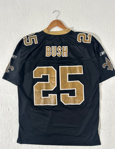 New Orleans Saints Reggie Bush #25 Black Jersey Sz. XL
